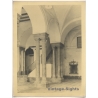 Estudio Amer: Hospital de Santiago Úbeda Courtyard (Vintage Photo 40x30CM Kodak BRTF 1940s)