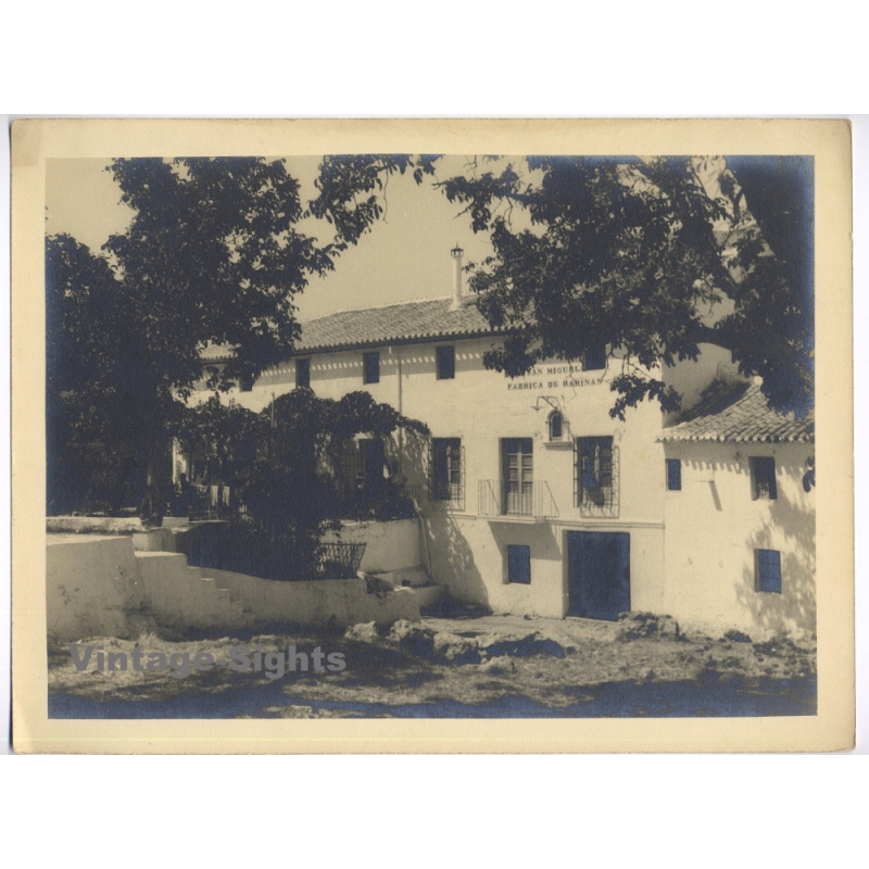 Estudio Amer: Historic San Miguel Flour Mill (Vintage Photo 40x30CM Kodak BRTF 1940s)