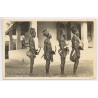 Casimir Zagourski: Baboa People / Boa Sword - Ethnic (Vintage RPPC 1920s/1930s)