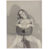 Artistic Erotic Study: Blonde Nude On Office Chair*3 / Look (French Master Photo 60s/70s)