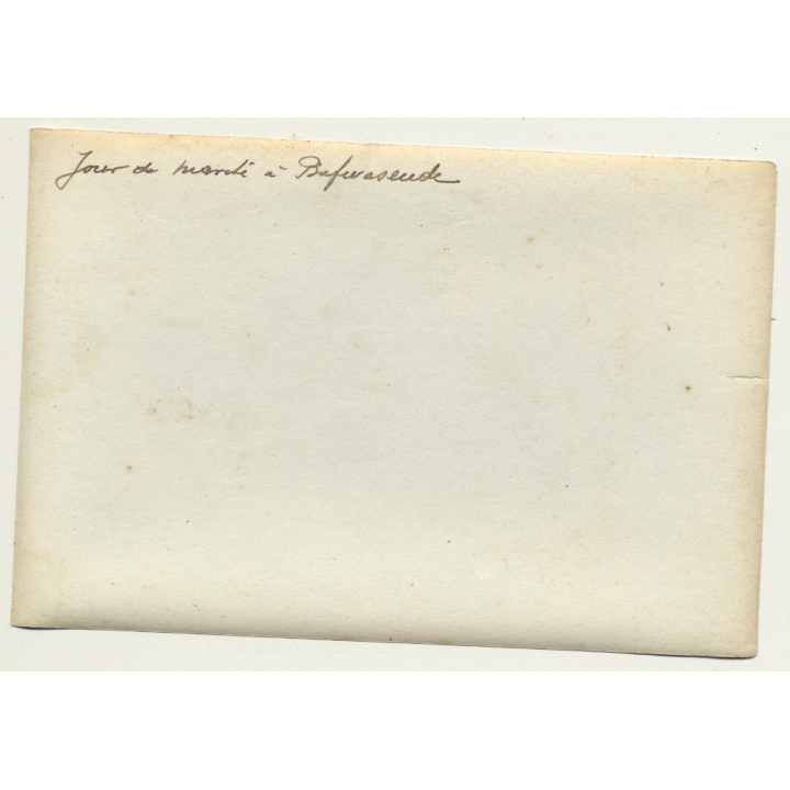 Bafurasende / Congo: Native People Of Village / Sarong (Vintage Photo Sepia 1919)