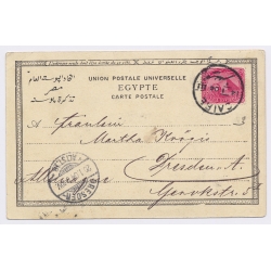 Egypt: Wedding Fantasy / Camel - Hautaj (Vintage PC 1904)