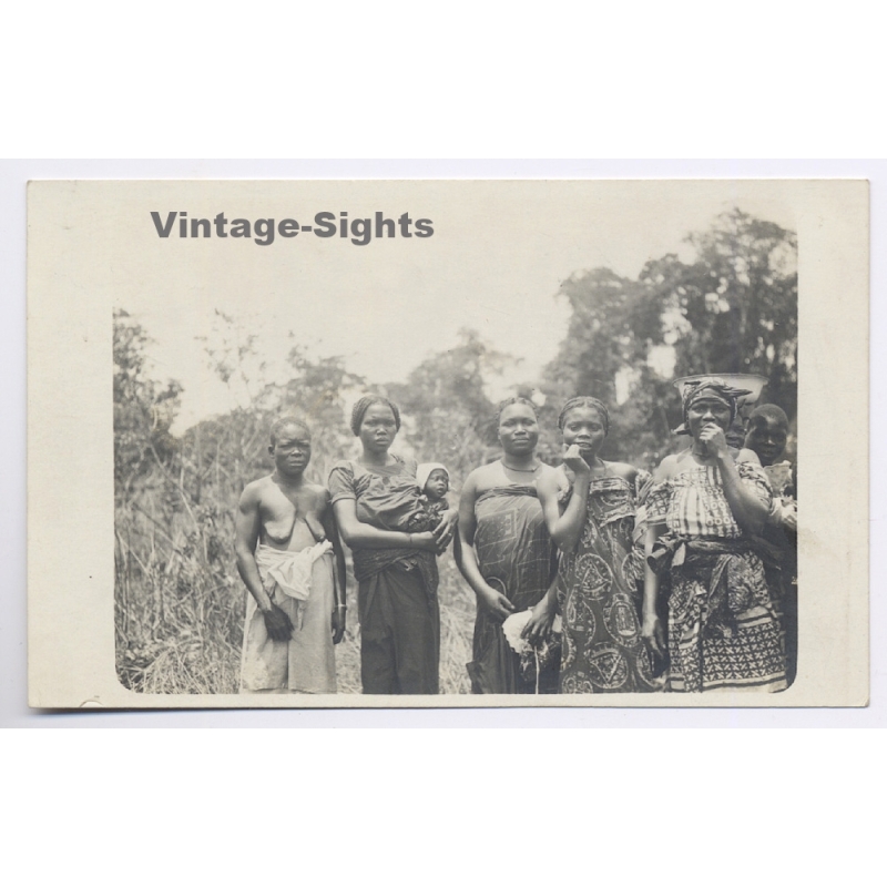 Casimir Zagourski: Native Females / Le Congo Illustré - Ethnic (Vintage RPPC 1931)