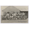 Winburg / Orange Free State (South Africa): Missionaries & Pupils at Mission School (Vintage RPPC 1930)