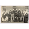 Winburg / Orange Free State (South Africa): Pentecost Baptism - Priest & Converts (Vintage RPPC 1929)