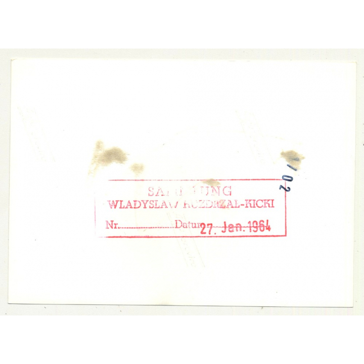 Darkhaired Beauty In Dungeon *5 / Cuffs - Gag - Collar - BDSM (Vintage Photo B/W 1964)