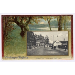 Sangatte: La Grande Rue (Vintage PC 1910)