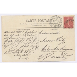 Sangatte: La Grande Rue (Vintage PC 1910)