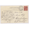 Sangatte: La Grande Rue (Vintage PC 1910)