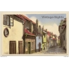 Praha - Prague / Czechia: Goldenes Gässchen - Zlata Ul. (Vintage PC ~1930s)