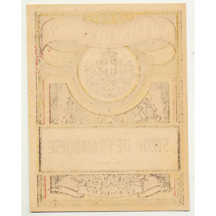 Sirop De Framboise / Chambéry-Comoz (Vintage Chromo Litho Label ~1910/1920s)