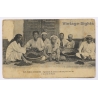 Iles Poulo-Condore / Vietnam: Egreneurs de Poivre et Decortiqueurs de Caféau Bagne - Prison (Vintage PC ~1910s)
