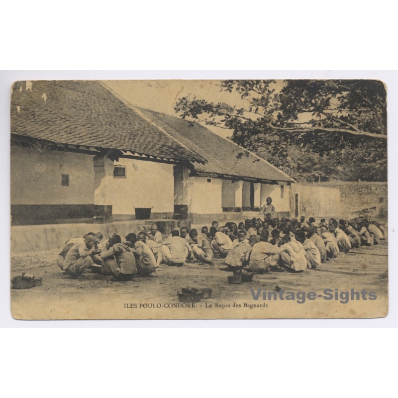 Iles Poulo-Condore / Vietnam: Le Repos des Bagnards - Prison (Vintage PC ~1910s)