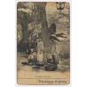 Iles Poulo-Condore / Vietnam: Marchands - Porte Caserne d'Infanterie Coloniale (Vintage PC ~1910s)