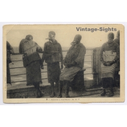 Chad: Femme A Plateaux - Sara-Kaba People / Ethnic (Vintage PC 1910s)