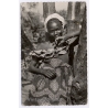 Senegal: Pretty Indigenous Female In Traditional Dress / Ethnic (Vintage RPPC 1940s)