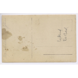 Lje Tjusan / Latvia: WW1 German Officers Quarter (Vintage RPPC 1916)