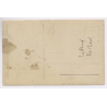Macedonia: WW1 German Officers Quarter Village Ziman (Vintage RPPC 1916)