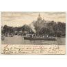Tigre / Argentina: Regatas En El Tigre (Vintage Postcard B/W 1904)