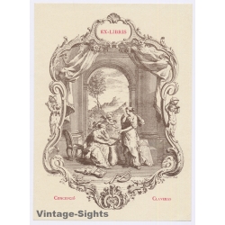 Soubeyran S...: Geometry Angel Sinus (Vintage Exlibris/Bookplate)