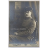 Ludwig Frohwein: Imperial German Soldier / WW1 (Vintage Cabinet Card Photo ~1910s)