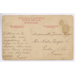 Colombo: General Post Office GPO / Skeen-Photo (Vintage PC ~1910s/1920s)