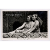 New Zealand: Maori Guides May & Rangi Rotorua (Vintage RPPC ~1930s)