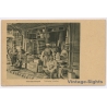 Constantinople: Turkish Vendors - Deutsches Soldatenheim (Vintage PC 1910s)