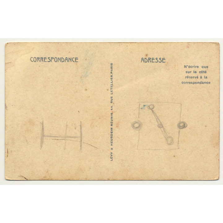 6530 Scenes Et Types: Touareg Dans Les Dunes (Vintage Postcard)