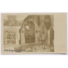 Palestine / Holy Land: Nablus Jacobs Well Church Interior (Vintage RPPC ~1910s)