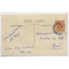 Hong Kong: Peak Tram Kennedy Road Helena May Institute (Vintage RPPC 1933)