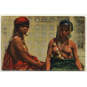 55 Scenes Et Types: Femme Mauresque / Nude Breast (Vintage Postcard)