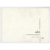 Artistic Erotic Study by Karel Ludwig: Akt (Vintage Photo Czechia 1948/1967)