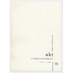 Artistic Erotic Study by Karel Ludwig: Akt (Vintage Photo Czechia 1950/1967)