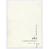 Artistic Erotic Study by Miroslav Hak: Akt (Vintage Photo Czechia 1938/1967)