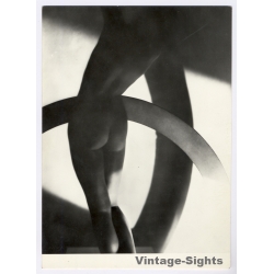 Artistic Erotic Study by Frantisek Drtikol: Akt (Vintage Photo Czechia 1929/1967)