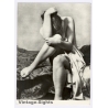 Artistic Erotic Study by Alois Zych: Akt (Vintage Photo Czechia 1932/1967)