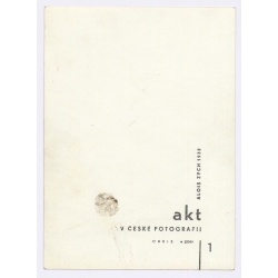 Artistic Erotic Study by Alois Zych: Akt (Vintage Photo Czechia 1932/1967)