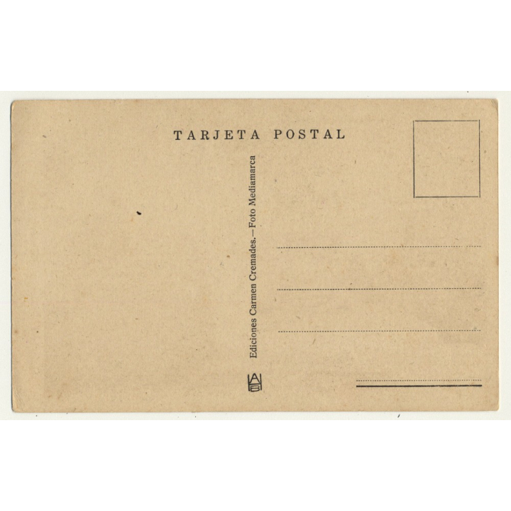 Larache / Morocco: Calle Real / Street View (Vintage Postcard)