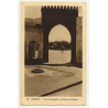 Larache / Morocco: Arco De Entrade A La Plaza Del Ejército (Vintage Postcard)