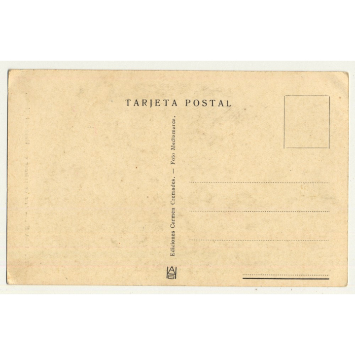 Larache / Morocco: Arco De Entrade A La Plaza Del Ejército (Vintage Postcard)