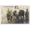 WW1 German Farrier Feldpost Inf Rgt 74 Hussar 17 Blacksmith (Vintage RPPC 1915)