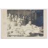 Antique 1920s Goldsmith Watchmaker Workshop Jeweler Crew (Vintage RPPC)
