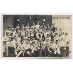 Hamburg: Malerschule Wilhelm Schütze - Art School (Vintage RPPC ~1910s)