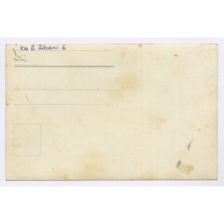 Magdeburg / Germany: Dental Lab Max Schultze (Vintage RPPC ~1920s)
