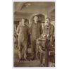 German Factory Workers Machinery Tobacco Cigarette Industry (Vintage RPPC ~1910s)
