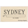Orient Line: Sidney From Colombo (Vintage Shipping Line Label ~1930s/1940s)