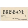 Orient Line: Brisbane From Colombo (Vintage Shipping Line Label ~1930s/1940s)