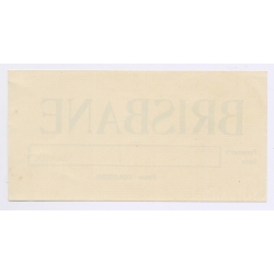 Orient Line: Brisbane From Colombo (Vintage Shipping Line Label ~1930s/1940s)