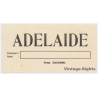 Orient Line: Adelaide From Colombo (Vintage Shipping Line Label ~1930s/1940s)